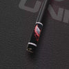 NOVERA Neon Crown Wing Custom Name Carbon Fiber Pool Cue